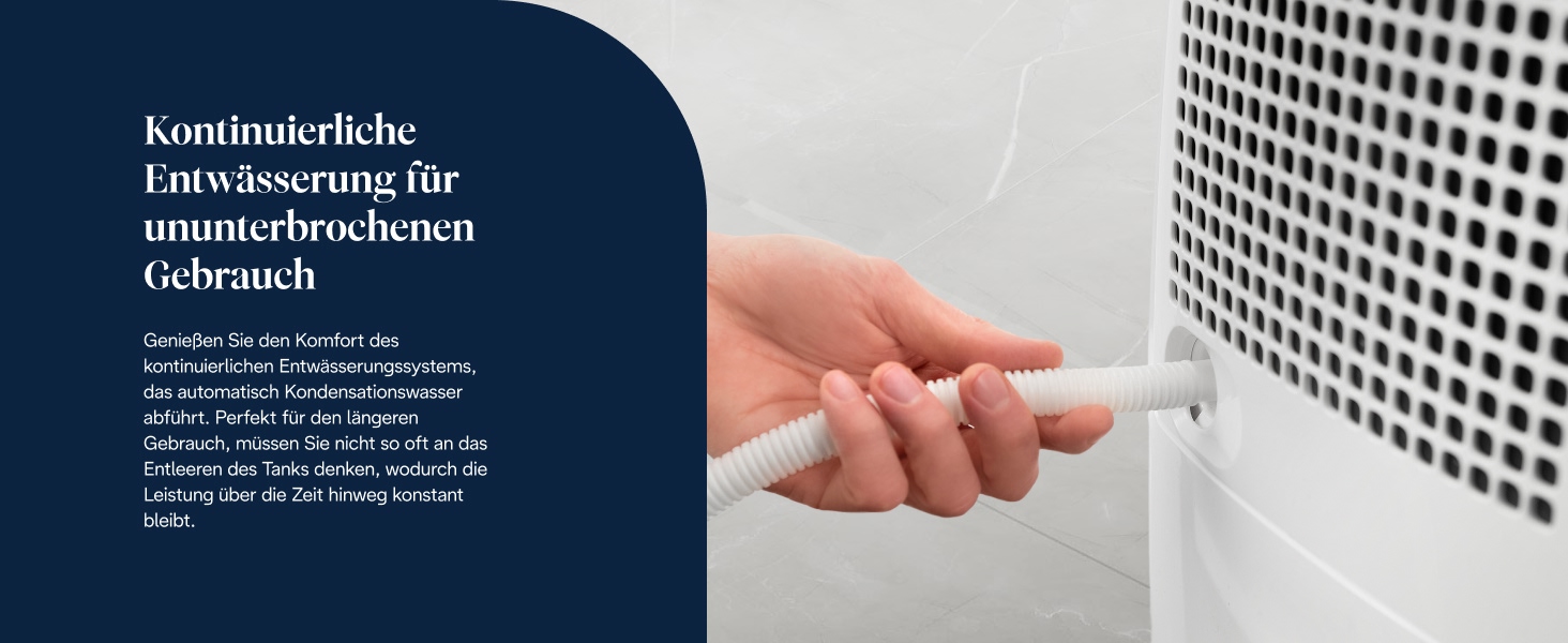 Зволожувач повітря De'Longhi Tasciugo AriaDry DEX210SF - портативний, 10л/день, 3-х фільтри, сушка білизни, захист від плісняви