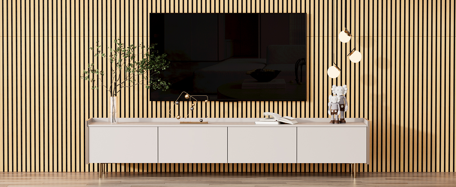 Акустичні панелі TONOR з шпонату дерева, 2,88м² (4 шт.), 120x60x1,9 см, 3D, для декору та звукоізоляції, дуб