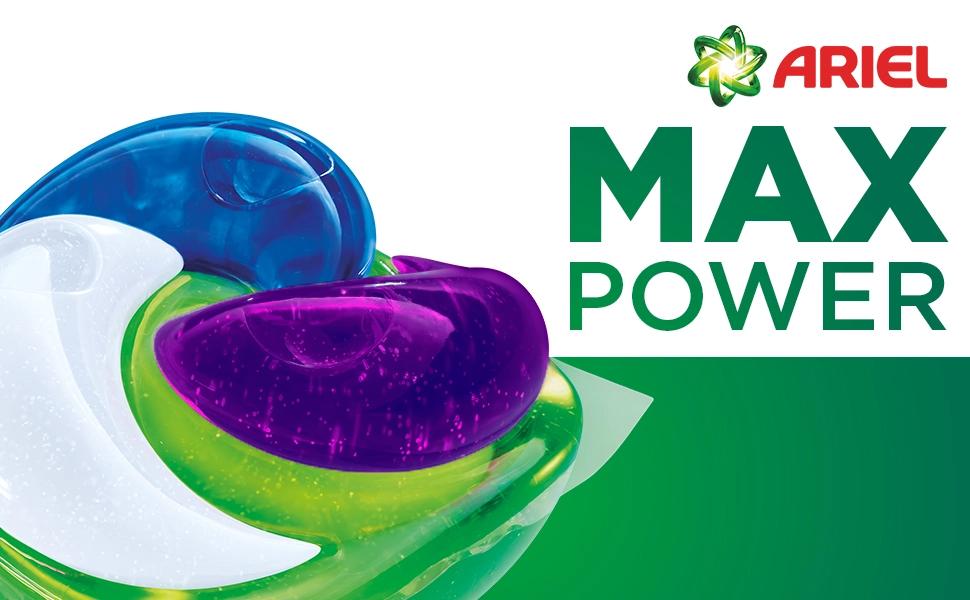 Капсули для прання кольорових речей Ariel Max Power Pods Color+, 66 прань