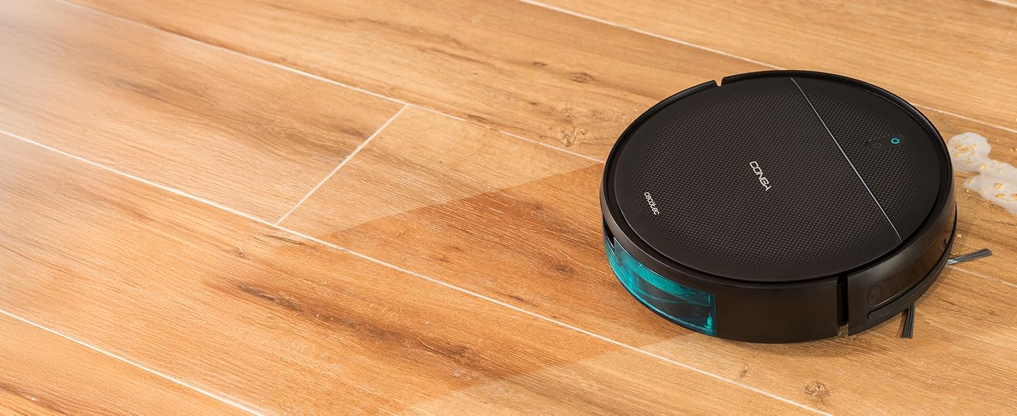 Робот-пилосос Cecotec Conga M10 X-Treme: 7000 Pa, 160 хв роботи, гіроскопічна навігація, датчики захисту від падіння