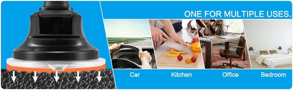 Утримувач для телефону в авто APPS2Car Handyhalterung - універсальний кріплення для планшетів та телефонів 4-11 дюймів