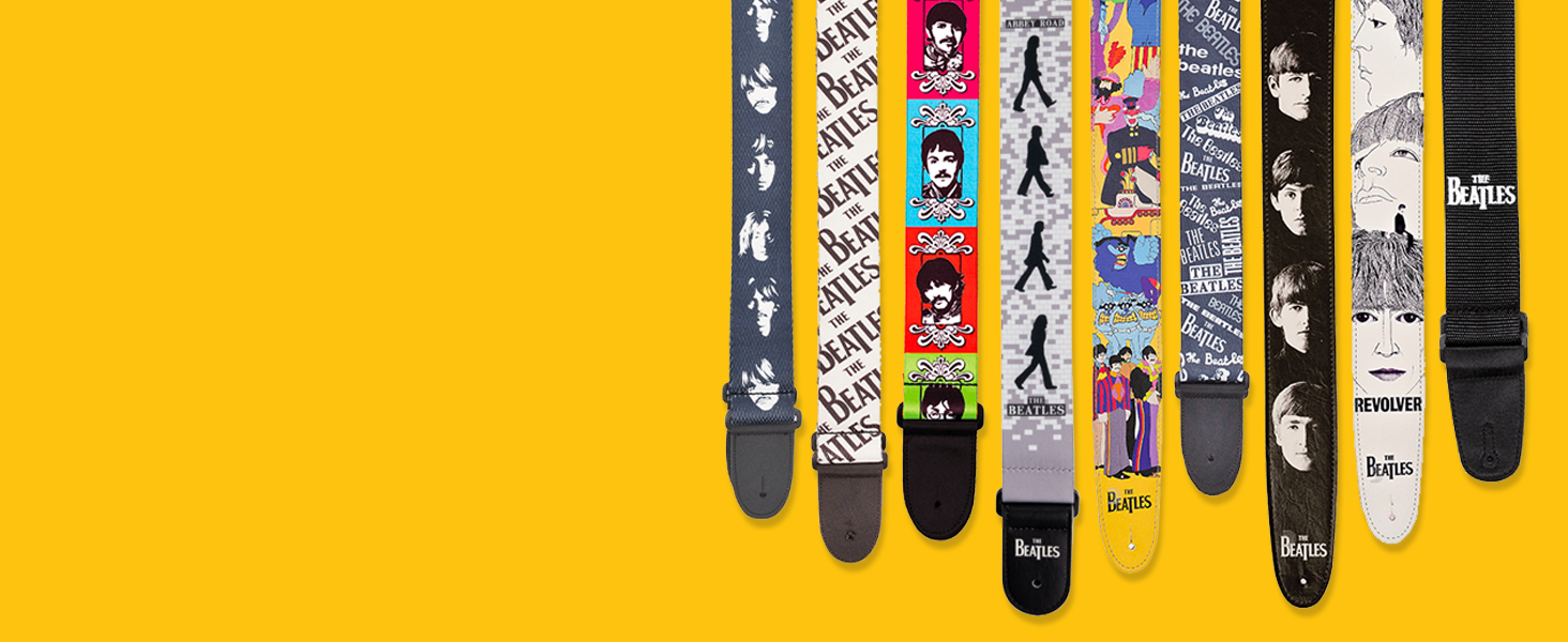 Гітарний ремінь D'Addario Beatles Sgt. Pepper's 50th Anniversary - для електро-, акустичної та бас-гітари, тканий