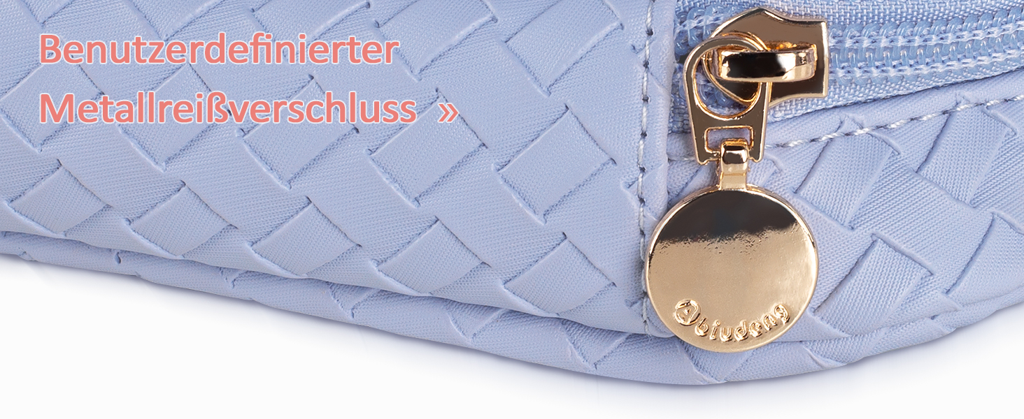 Косметичка для жінок велика водонепроникна з відділенням для пензлів, органайзер для макіяжу, косметичка для подорожей, велика косметичка з пензленицею (B-фіолетовий)