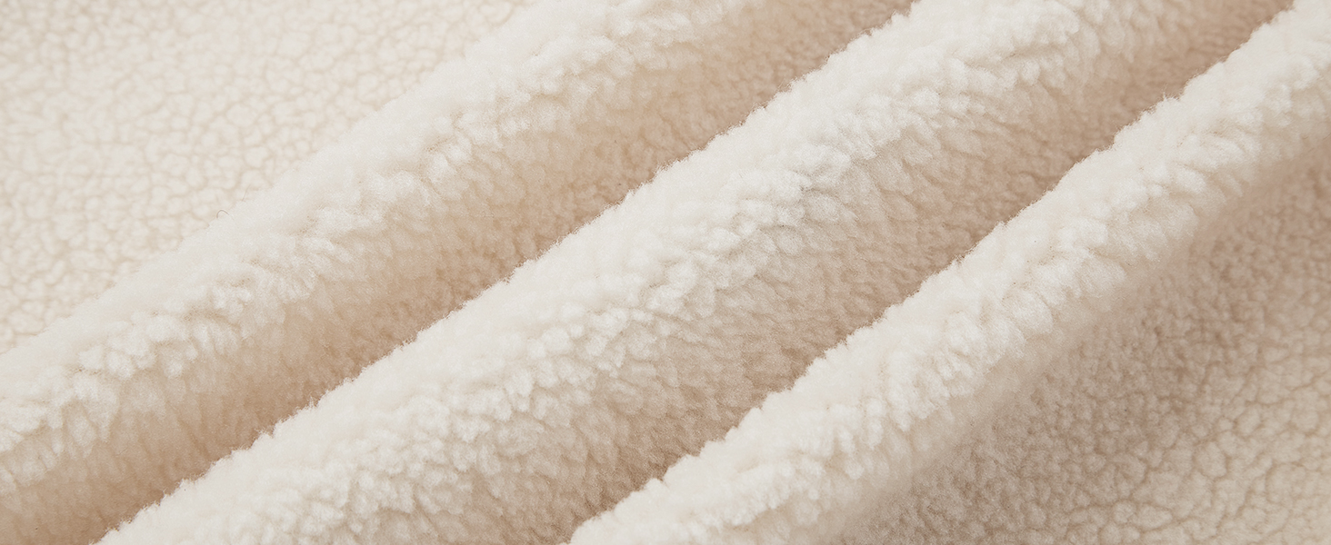 Жіноча флісова електрична жилетка Gokozy з 11 зонами обігріву та акумулятором 7.4V, Sherpa, тепла та затишна жилетка для осені та зими, колір Off-White