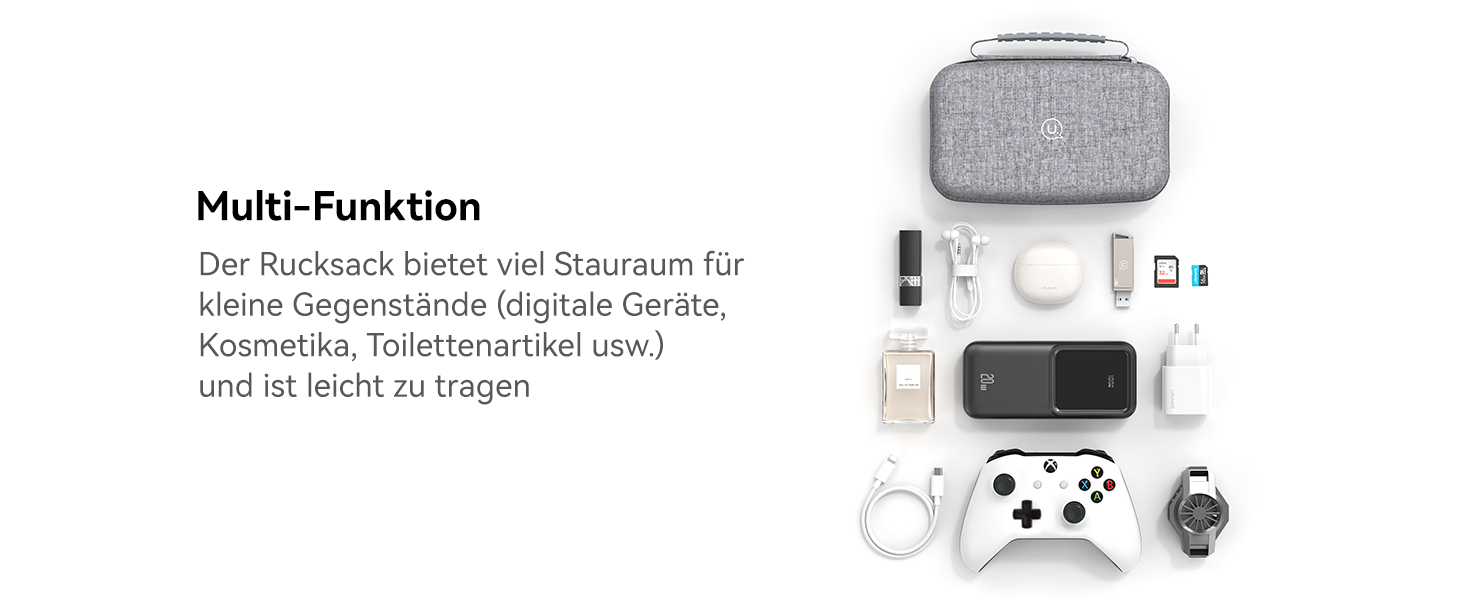 Водонепроникна електронна органайзер для кабелів, портативна двошарова кабельна сумка