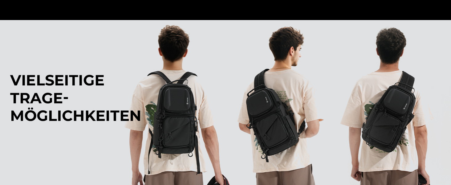 Чохол для камери Tarion: водонепроникна сумка-слінг для фотоапарата DSLR/SLR з дощеміцким чохлом, чорна