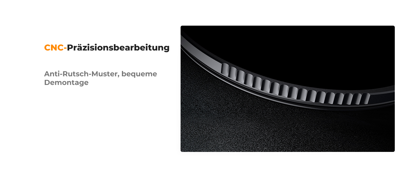 Фільтр K&F Concept Nano-X Serie 82mm ND1000000 - нейтральний фільтр (20 ступенів затемнення) для фотографії небесних явищ