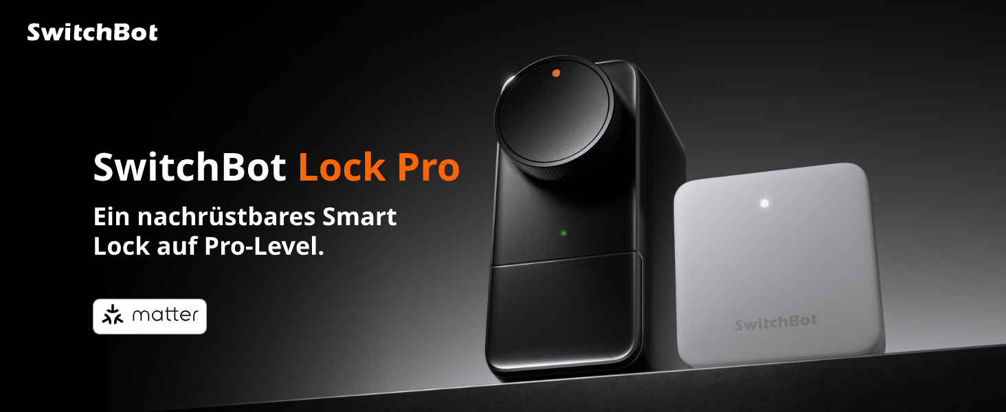 Розумний замок SwitchBot WALN Smart Lock Pro для вхідних дверей, електронний дверний замок з керуванням через додаток, підтримка Matter, Alexa, Google, швидке встановлення