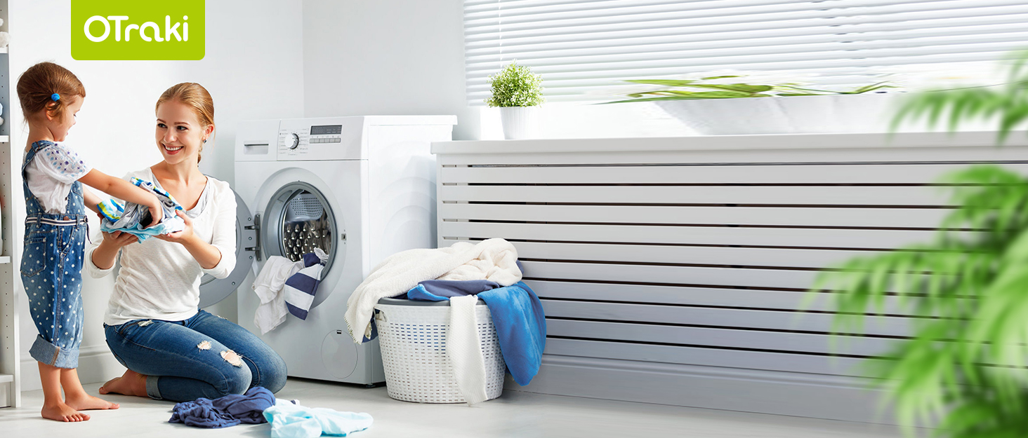 Шторка для душу OTRAKI 200x200 см, антигрибкова, EVA, прозора, PVC-free, водонепроникна, з 12 кільцями