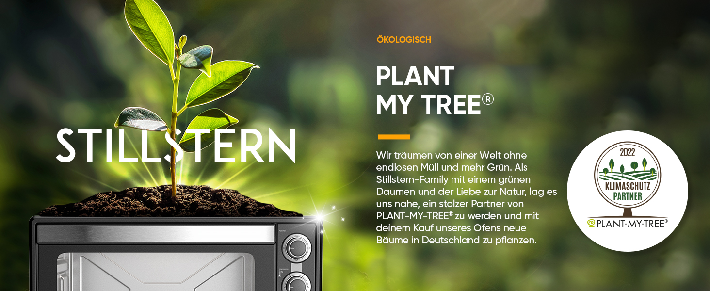 Міні-піч Stillstern CYCLONE PRO+ (25л) з конвекцією: піч-фритюрниця, гриль, тостер, піца, для кемпінгу, з антипригарним покриттям, рецепти, вертушка, 1500W