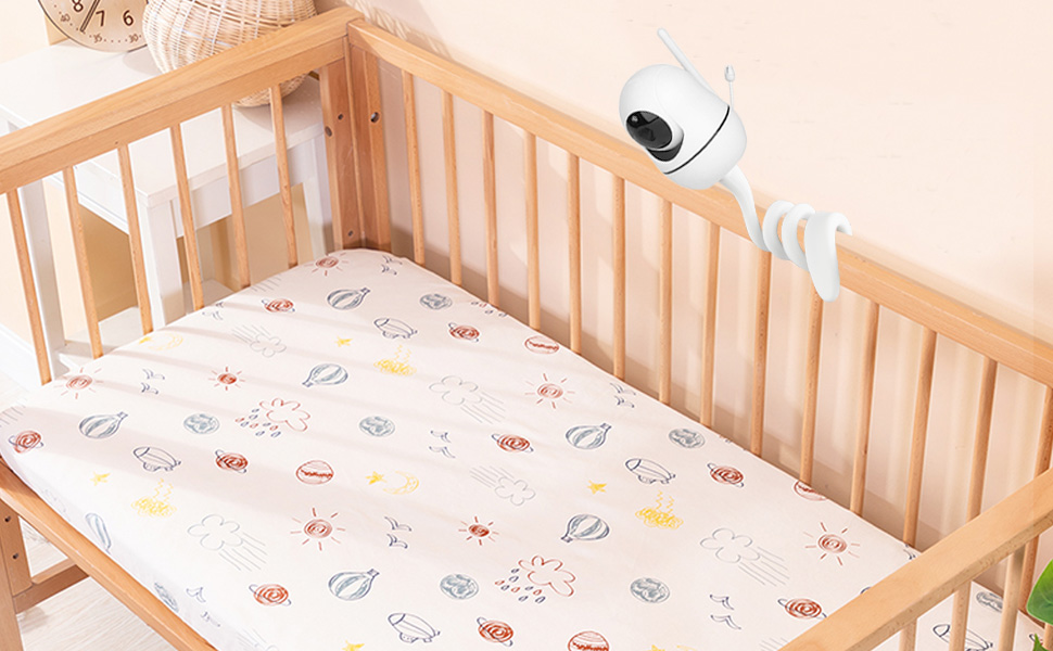 Тримач для дитячого монітора EYSAFT: сумісний з Hellobaby HB40/HB6250/HB6339/HB65/HB66, Blemil BL9052, Nooie IPC100, TakTark BM811/VB801/VB802 (16.5 дюймів)