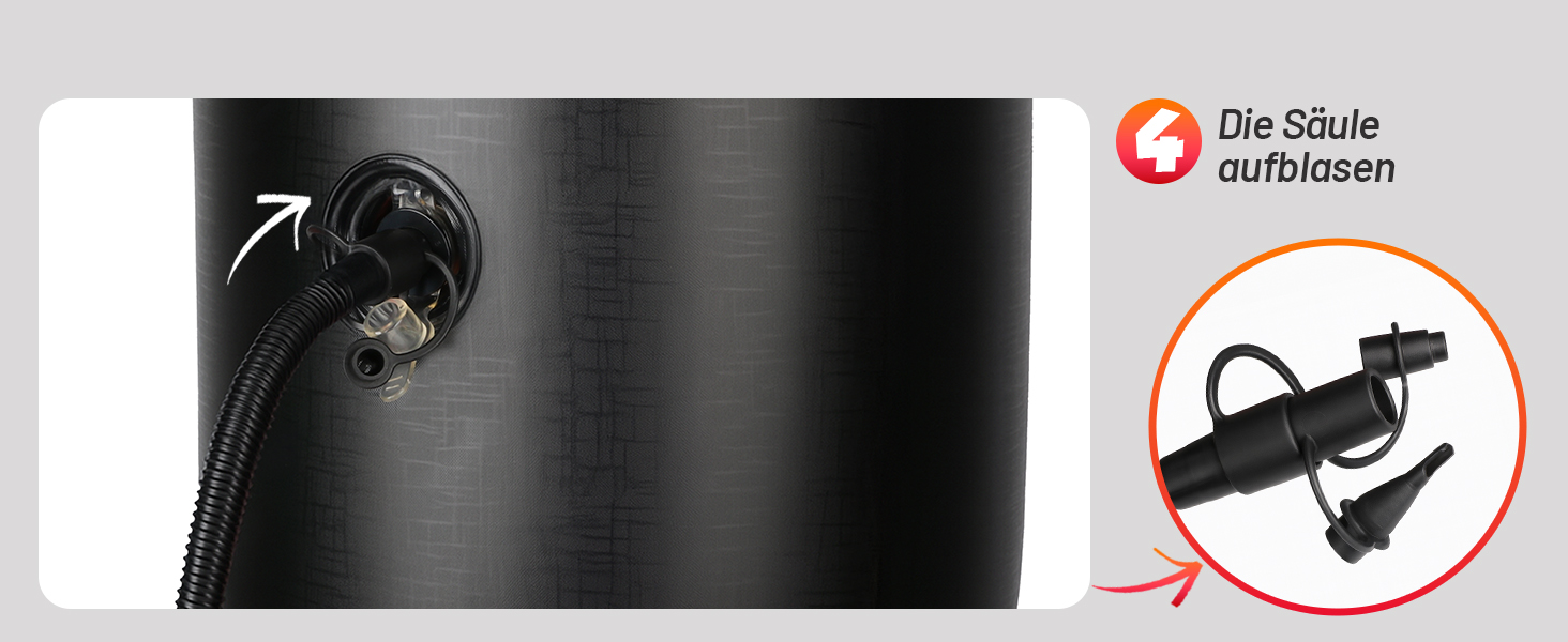 Інтерактивна дитяча боксерська груша з підсвіткою та звуком, надувна, з рукавичками, для хлопчиків 6-12 років, червона