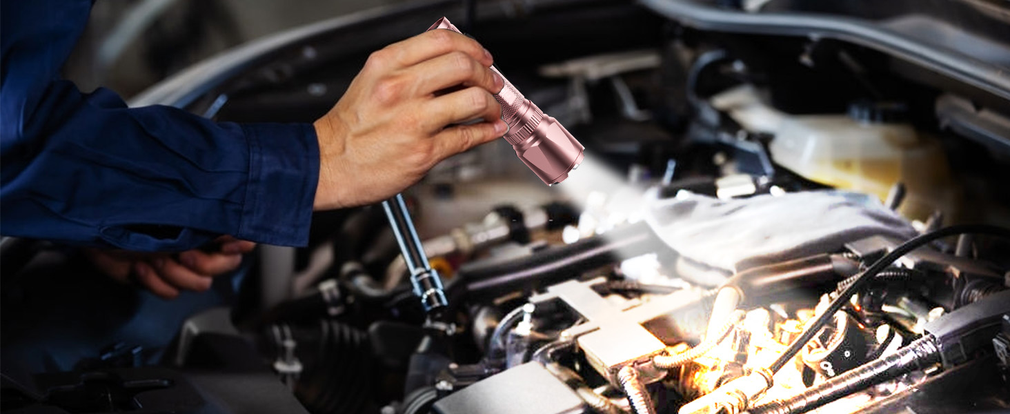 Ліхтар налобний LED Gearlite, перезарядна суперяскрава тактична рукавичка з функцією зуму, 3000 люмен, 3 режими світла, водонепроникний IP65, для кемпінгу, риболовлі, активного відпочинку, надзвичайної ситуації (рожевий, 1 шт.)