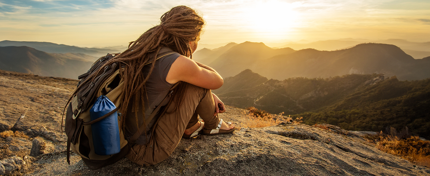 Надувний килимок для кемпінгу Isomatte з самонадуваванням, 10 см заввишки, з помпою та подушкою для відпочинку на природі, кемпінгу, походу, велосипедного туризму та відпочинку в наметі
