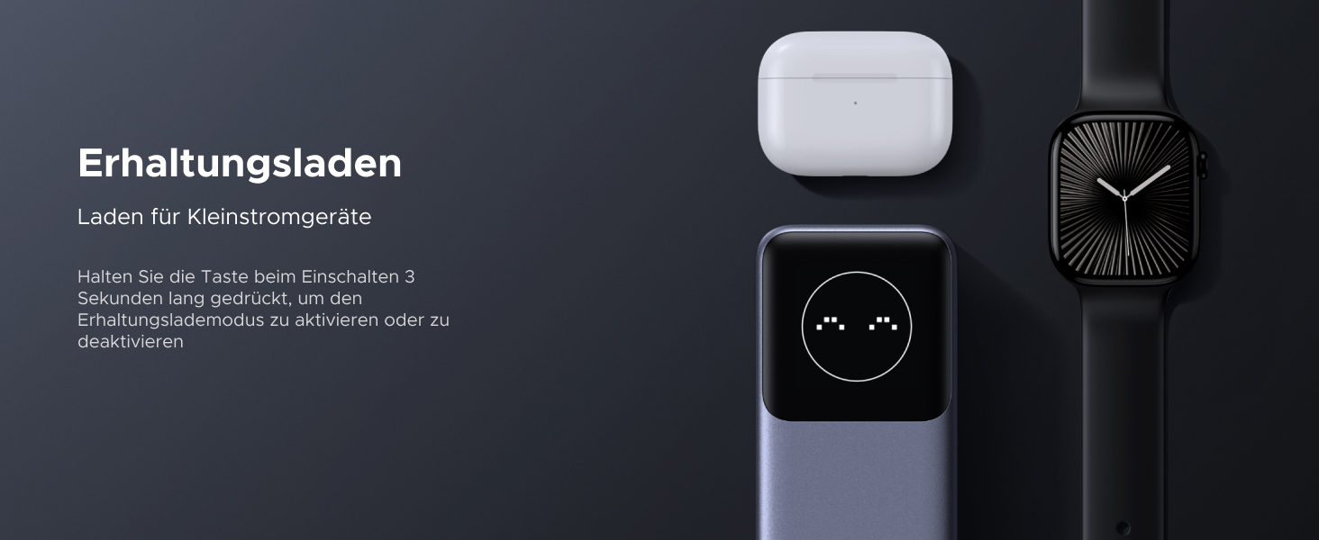 Power Bank UGREEN Nexode 12000mAh 100W з 2 портами, цифровим дисплеєм, USB-C PD 3.0, сумісний з iPhone, Galaxy, iPad та іншими пристроями
