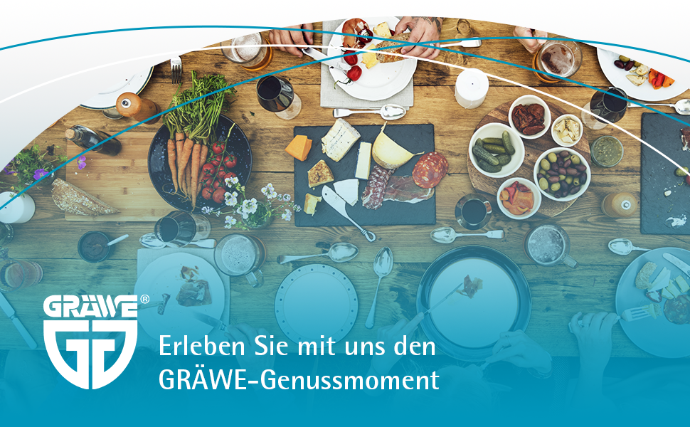 Набір столових приборів GRÄWE Stralsund на 12 осіб, 60 предметів, нікель-безпечна нержавіюча сталь, ручне полірування, для посудомийної машини