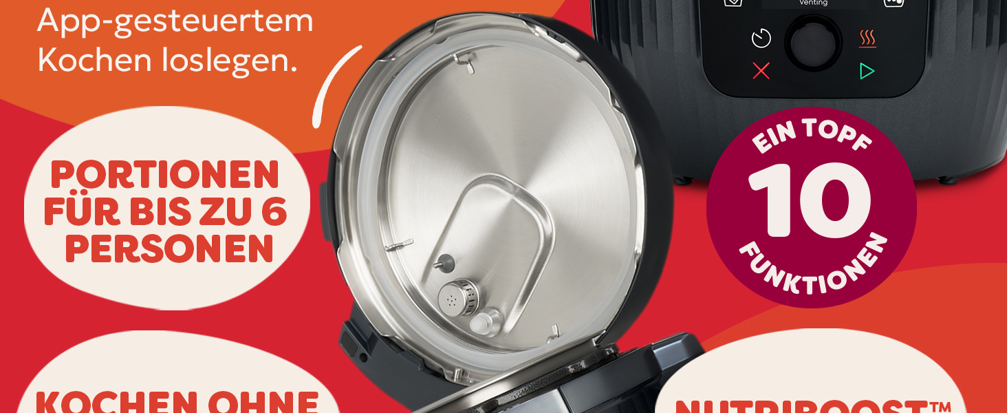 Мультиварка Instant Pot Plus 9-в-1 з нержавіючої сталі, 5.7 л – мультикочер, пароварка, рисоварка, йогуртниця, функція Vacuum, Sterilizer, Wi-Fi