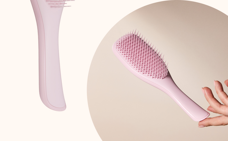 Тізер Tangle Teezer Ultimate Detangler - щітка для волосся Raspberry Rouge, для сухого та мокрого волосся, з плоским руків'ям, 1 шт.
