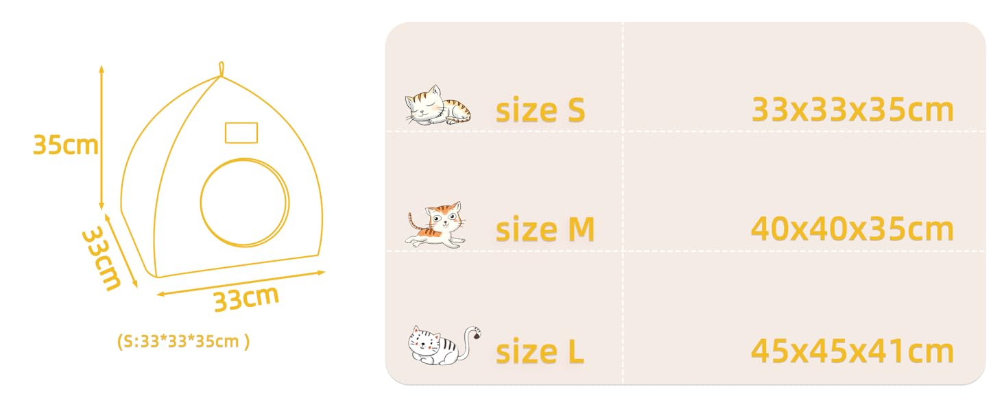 Будиночок для котів Katzenhöhle з подушкою, 40x40x35 см, сірий (M)