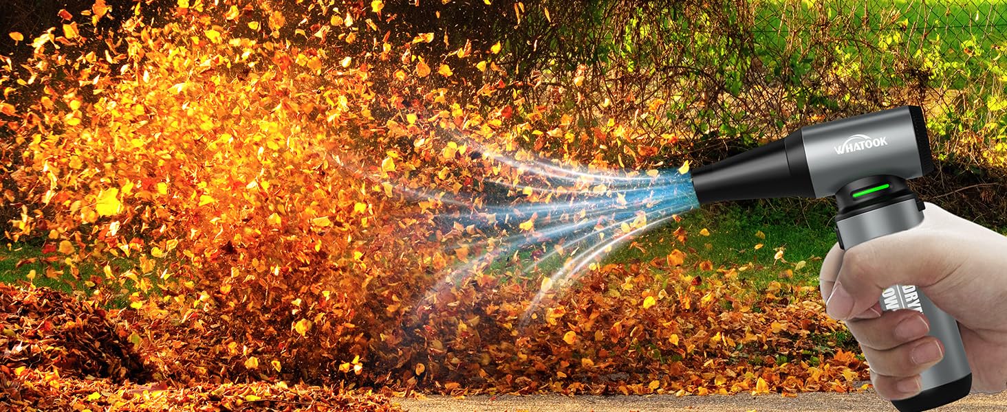 Електричний пилосос для повітряного продування, ультрапотужний, 3 режими, 200000 об/хв, з акумулятором 10000mAh, щіткою для чищення та USB-зарядкою, для чищення ПК