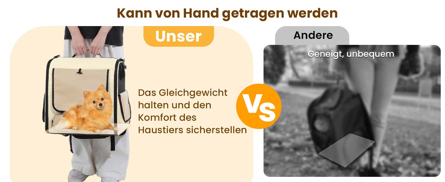 Pecute Рюкзак-переноска для котів та маленьких собак, темно-зелений. Зручний, вентильований, для подорожей, хайкінгу та кемпінгу