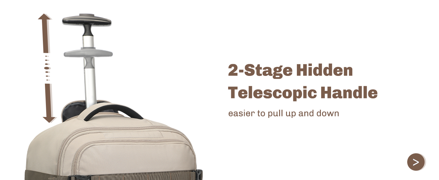 Рюкзак-валіза Hynes Eagle 42L з колесами для подорожей та бізнесу, 54x35x23 см, блакитний, 2024.