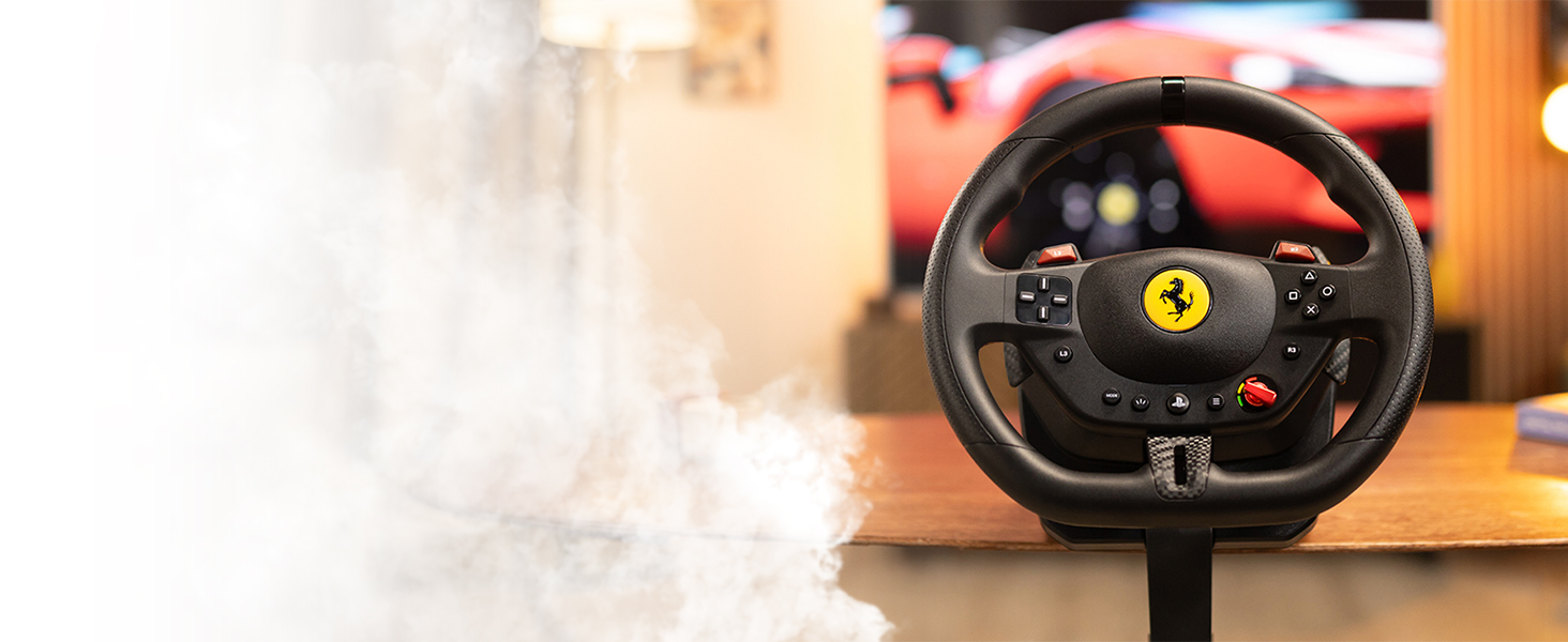 Руль Thrustmaster T98 Ferrari 296 GTB для PS5, PS4, PC