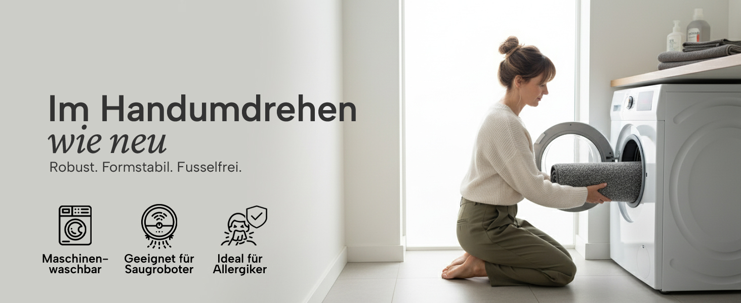 Килимок вхідний Blumtal 50x80 см, мікрофібра, протиковзний вологостійкий килим для бруду бежевий