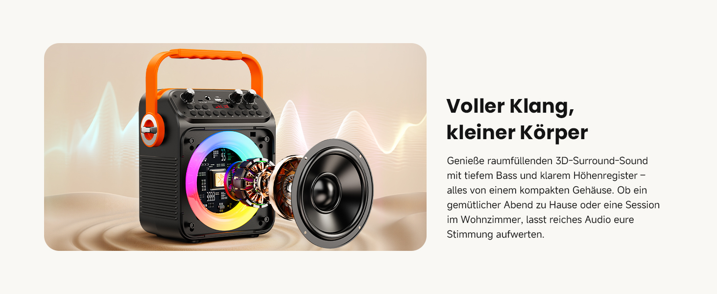 Караоке машина з 2 мікрофонами для дорослих та дітей, Bluetooth, підсилювач, портативна караоке-система, подарунок HWWRT35-T