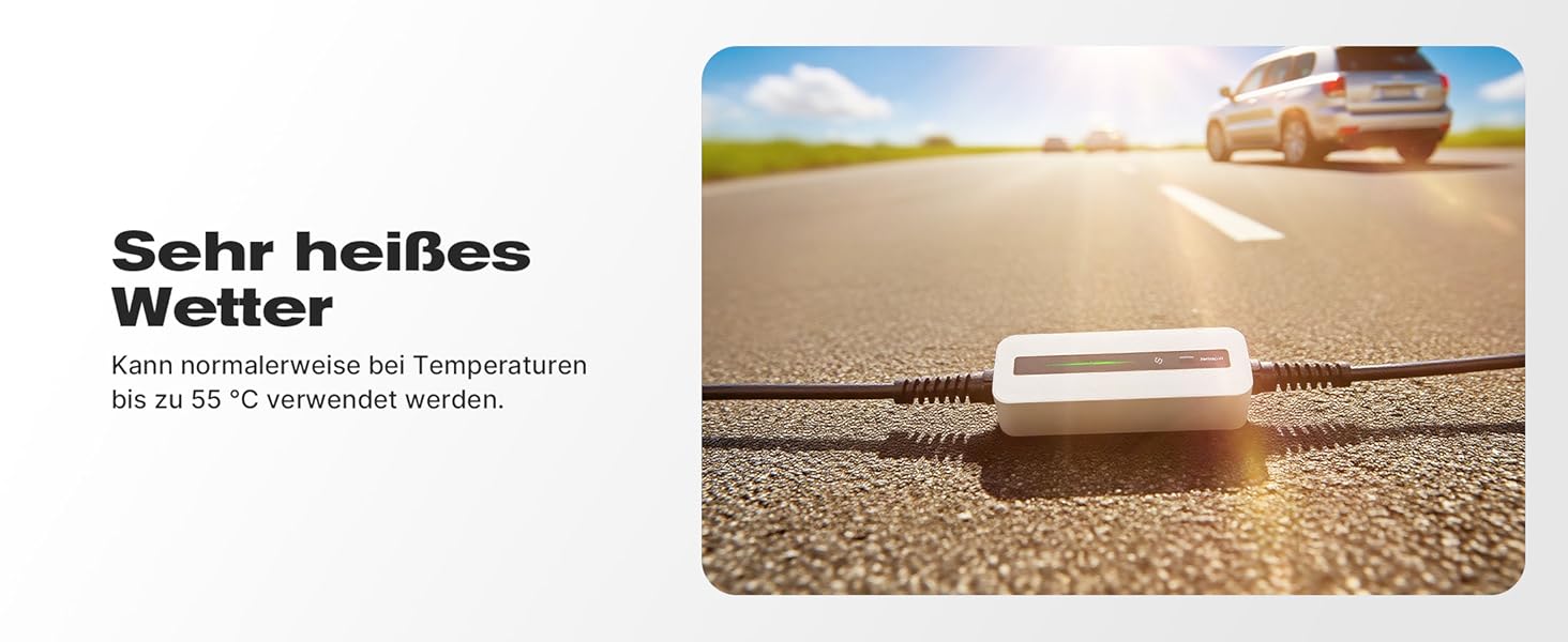 Morec Mobile Wallbox 11kW Type 2 6-16A 380V – Портативна зарядна станція для електромобілів з CEE роз'ємом (6м, кабель Type 2)