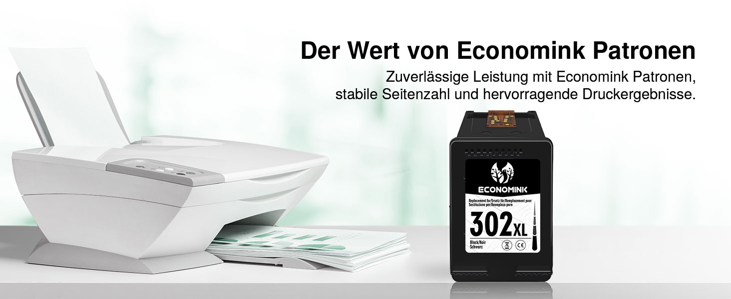 Картридж 302XL чорний сумісний для принтерів HP OfficeJet 3830, 3831, 3833, 4650, 5230, DeskJet 3630, 3636, 3639, Envy 4524, 4525, 4527 (1 шт)