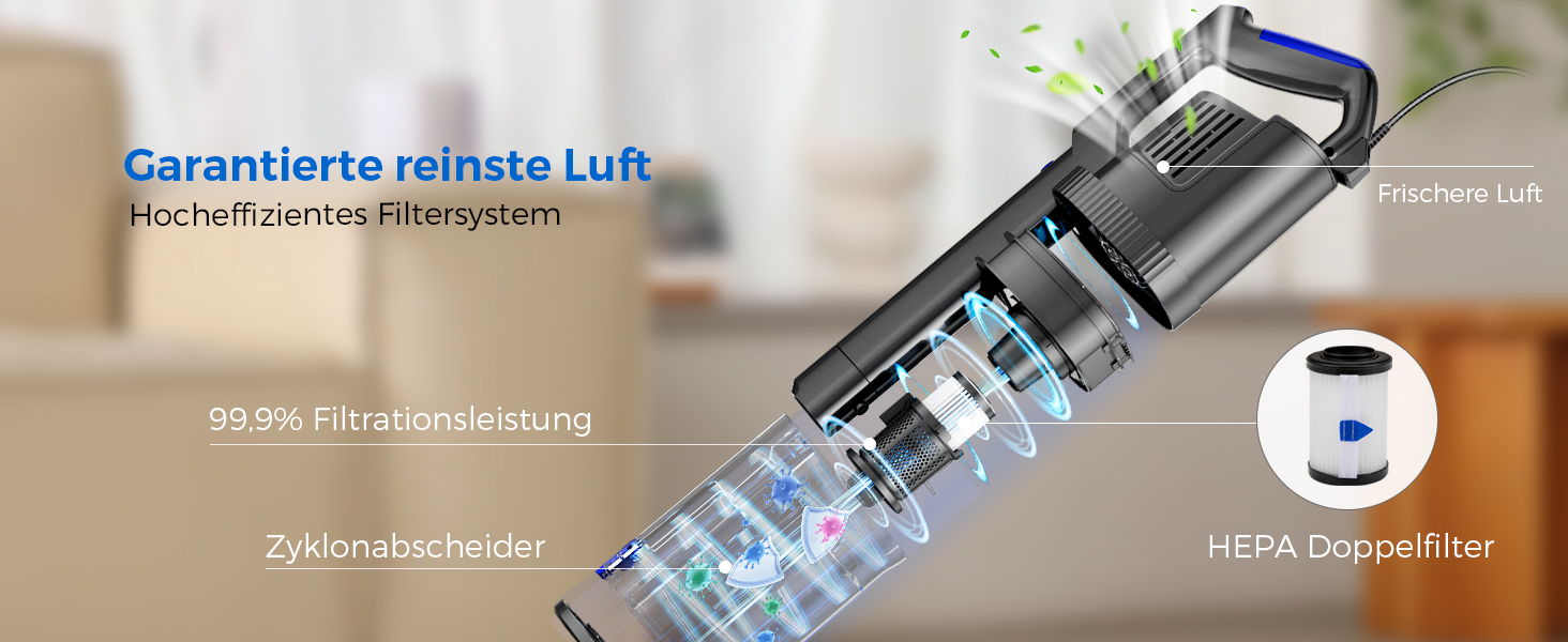 Потужний пилосос Con XL-606-60: 60KPa, 680W, 7м, контейнер 800мл, для твердих поверхонь, помаранчевий