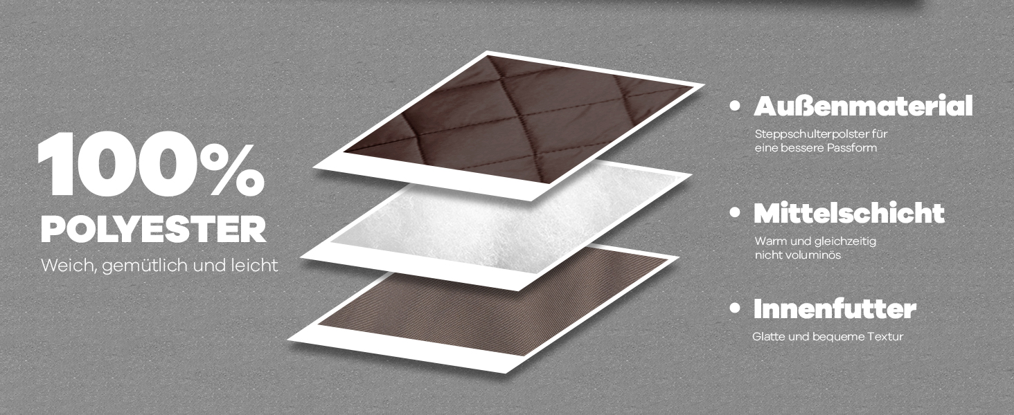 Жіноча степкова жилетка Steppweste S F12# Khaki: тепла, легка, для осені/зими