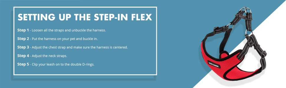 Шлейка для собак Voyager з регулюванням та світловідбиваючими смугами Best Pet Supplies - міцна жилетка для собак без натягу з кільцем для повідка, дихаюча, фуксія, розмір S.