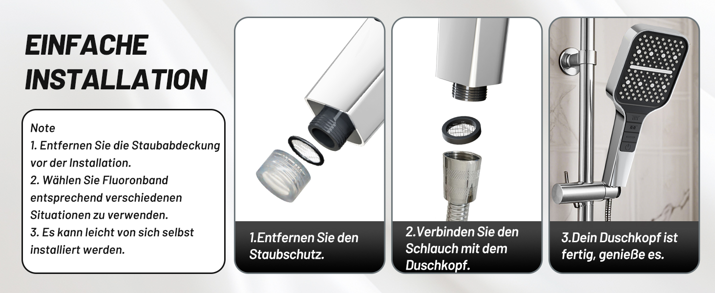 Насадка для душу VEHHE з економним споживанням води, 7 режимів, дощова лійка з кнопкою зупинки, регулюванням однією рукою та силіконовою форсункою, що запобігає засміченню, велика душова лійка, підвищення тиску води (срібна), 7 режимів / срібна