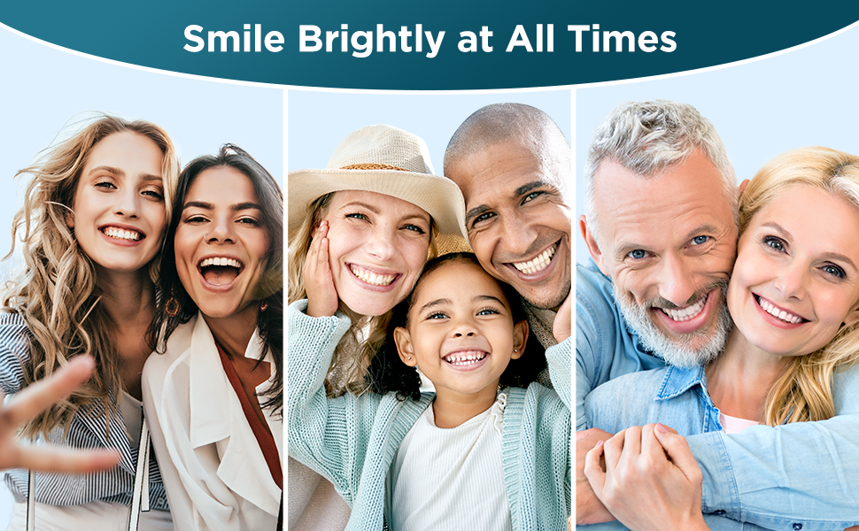 Електрична звукова зубна щітка для дорослих та дітей з 8 насадок, 5 режимів, 120 днів роботи від заряду, рожева