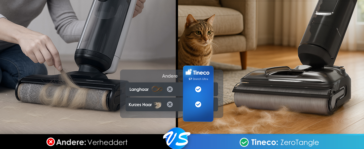 Вертикальний миючий пилосос Tineco Floor ONE S7 Stretch Ultra з функцією FlashDry та системою DualBlock