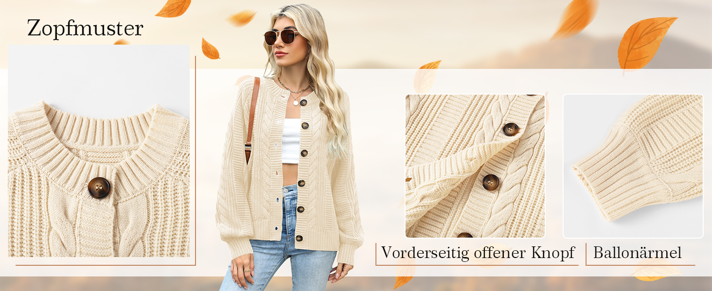 Жіночий кардиган Rapbin: короткий рукав, в'язаний, вільний крій, повсякденний стиль, осінь, з ґудзиками, темно-синій