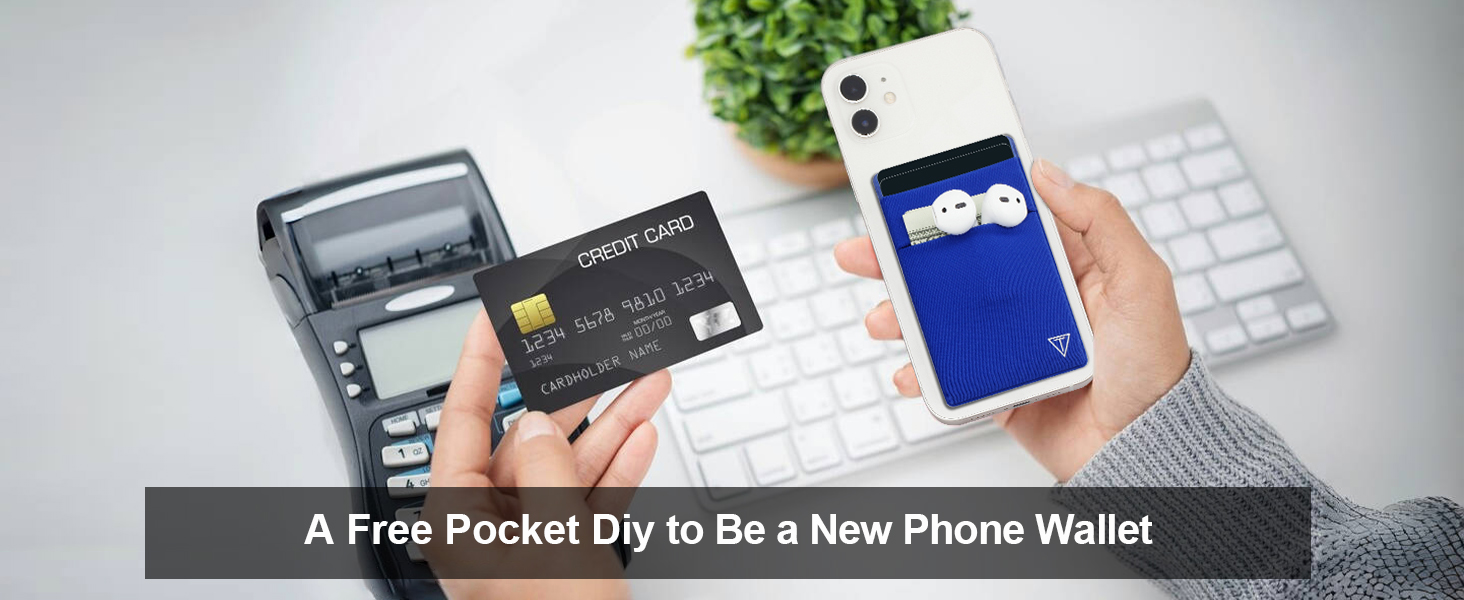 RFID-захищений картхолдер Pop-up: тонкий гаманець з відділенням для монет (1 шт., блакитний)