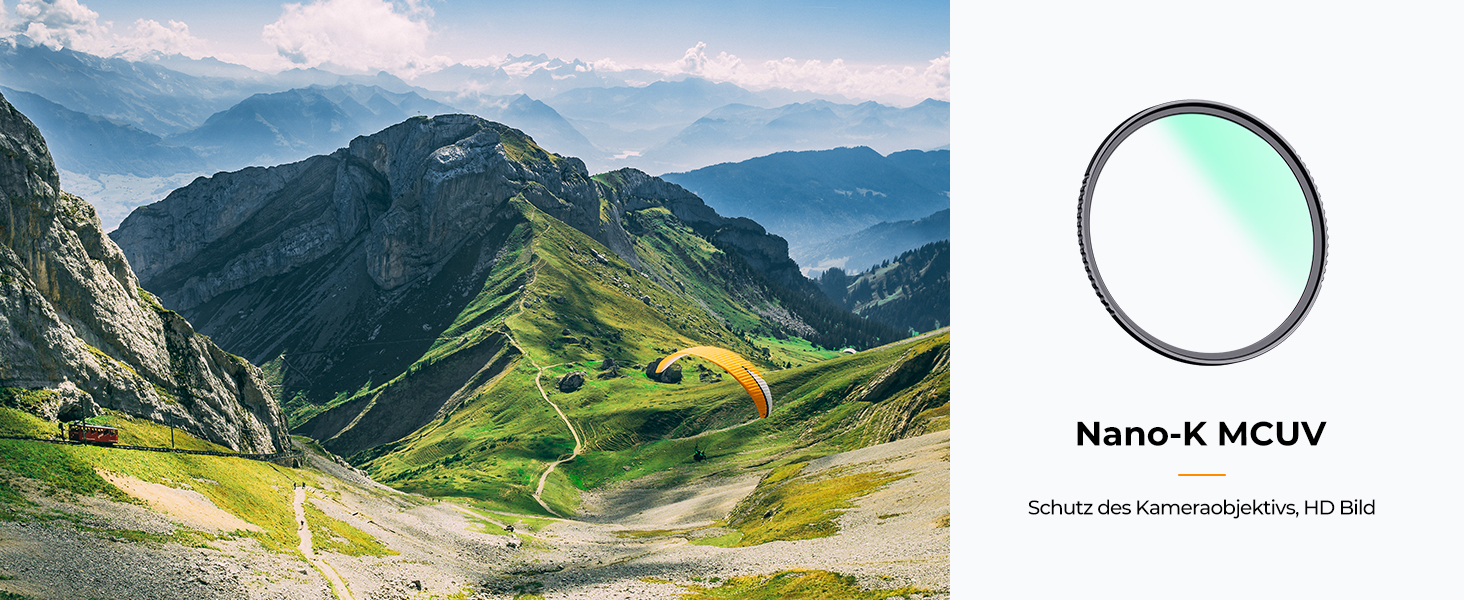 Фільтр UV K&F Concept K-Serie Pro Slim MC 67mm, захист об'єктива