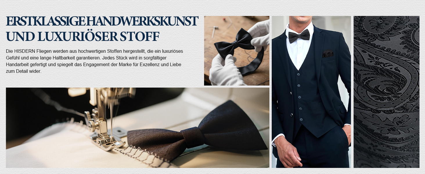 Метелик HISDERN для чоловіків з кишеньковим хустинкою, однотонний, регульований, для смокінгу, весілля, вечірки, колір бордовий