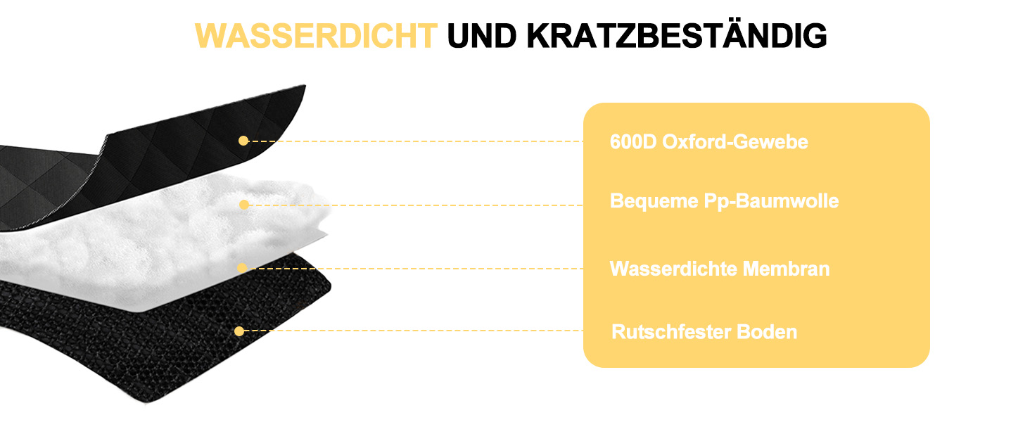 Накладка на сидіння автомобіля для собак Caliyo, 143.5x134 см, чорна. Захист заднього сидіння, водовідштовхувальна, анти-царапин, з боковими захистами та віконцем. Універсальна.
