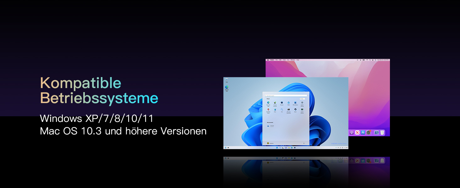 Док-станція Inateck USB 3.0 для HDD/SSD 2.5/3.5 дюймів, Dual-Dock, підтримка Offline-клонування, RGB, SA02002