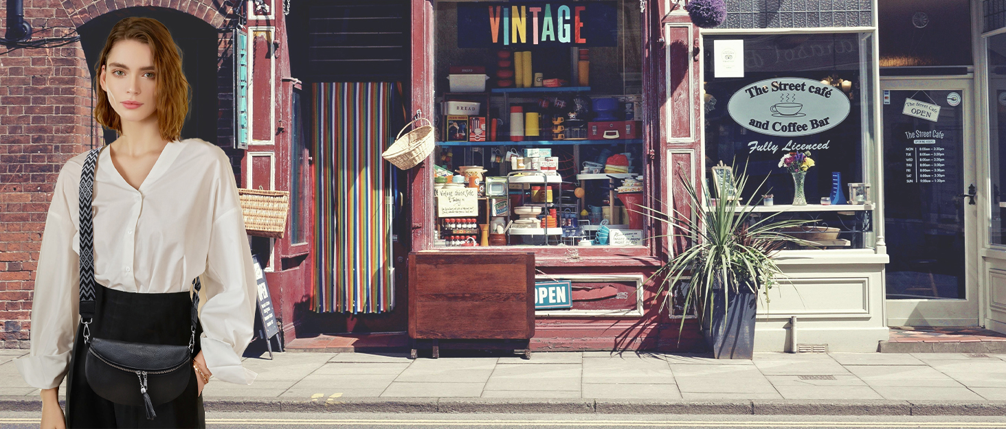 Жіноча сумка через плече з широким ременем, поясна сумка з натуральної шкіри, стильна з багатьма відділеннями для карток, кросбоді, гаманець (чорний)