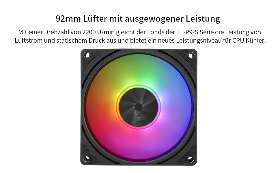 Thermalright Assassin X 90 SE ARGB: Кулер для CPU з 4 тепловими трубками, 92 мм вентилятор, технологія AGHP 4th, сумісний з AMD AM4/AM5/Intel 1700/1150/1151/1200