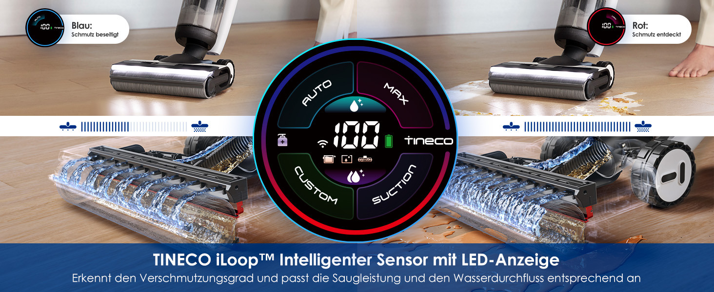 Вертикальний миючий пилосос Tineco Floor ONE S7 Pro з функцією FlashDry та системою DualBlock