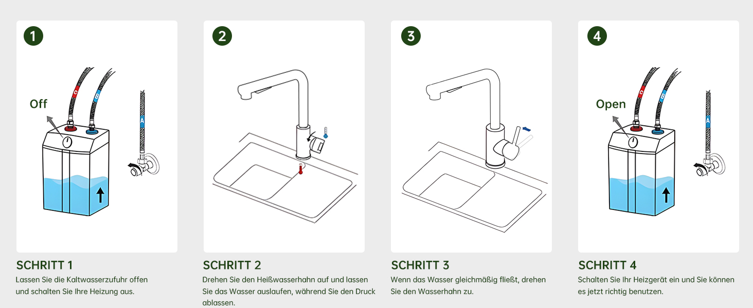 Змішувач кухонний DAYONE з висувною лійкою, нержавіюча сталь, 3 режими, поворотний на 360°, для кухонної мийки (15 см), матовий чорний