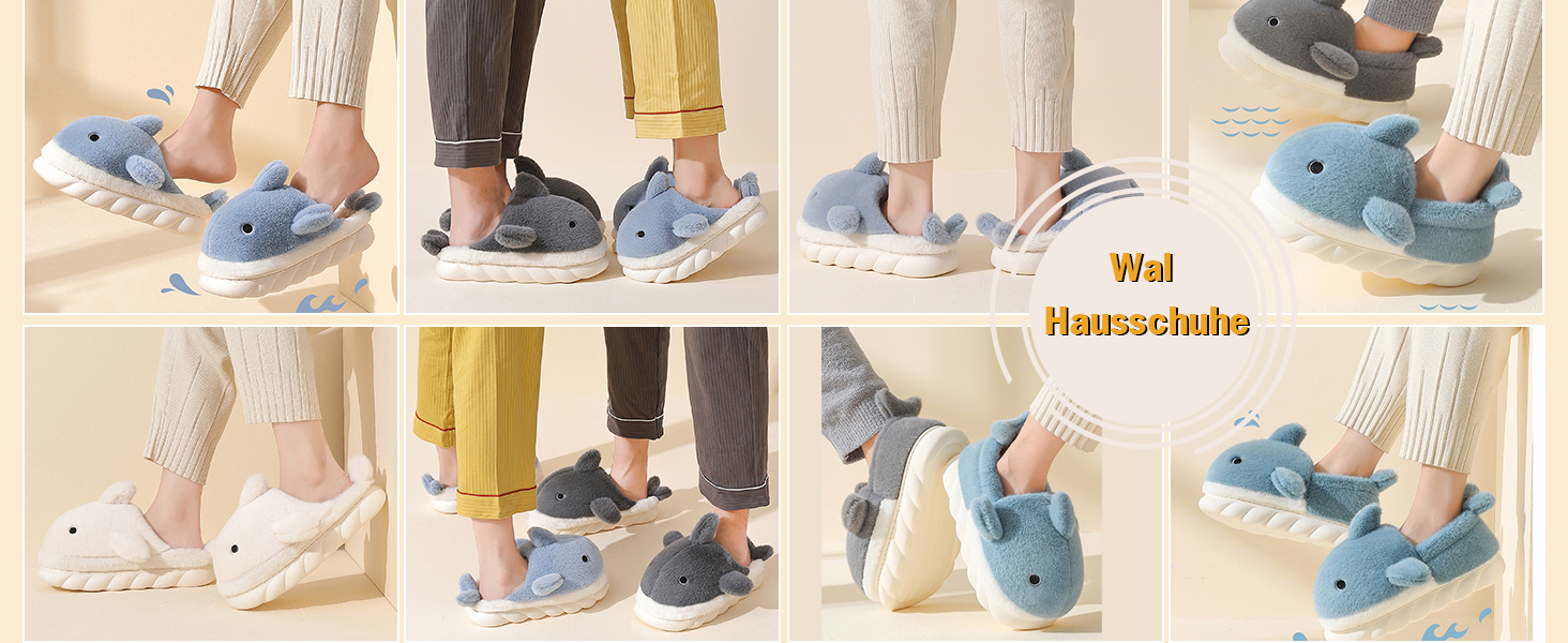 Тапочки-корови для дому: плюшеві, теплі, унісекс, 40/41 EU (колір: кава)