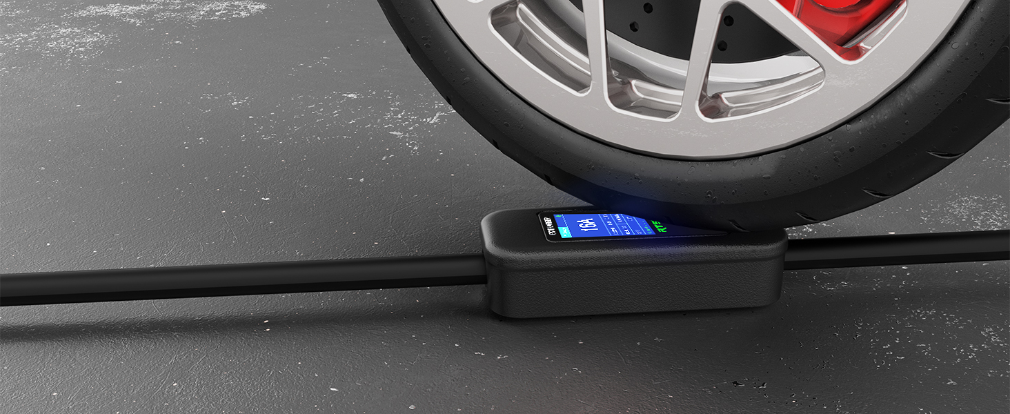 Мобільна зарядка для електромобіля 7 кВт, кабель CEE 32A, Type 2, 5м, 8-32A, з цифровим дисплеєм