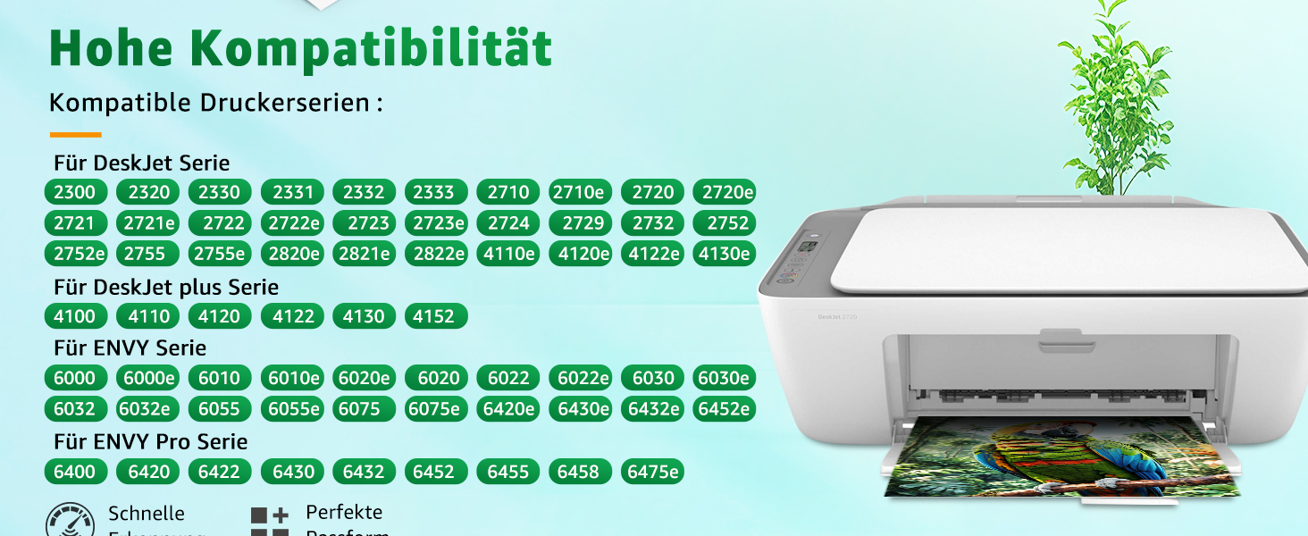 Картриджі для принтера HP 305 XL (чорний та кольоровий), набір змінних чорнильних картриджів 305XL